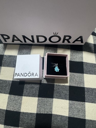 Autentico charm pandora blu - autentico,