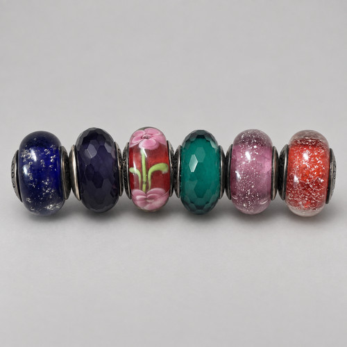 Pandora perline charm - in, vetro