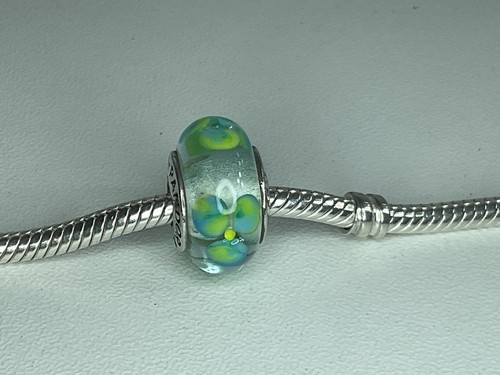 Charm pandora vetro murano - pandora, di