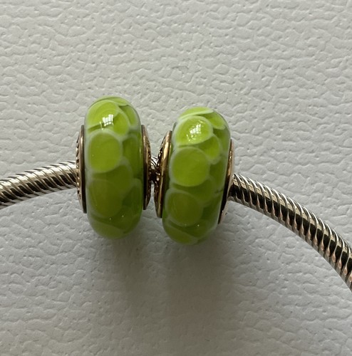 Charm pandora originale verde - originale,
