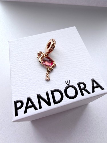 Pandora ciondolo fenicottero - pandora,