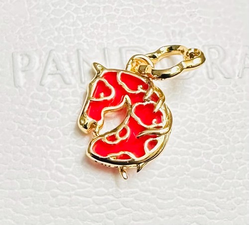 Charm pandora cavallo - di, fuoco