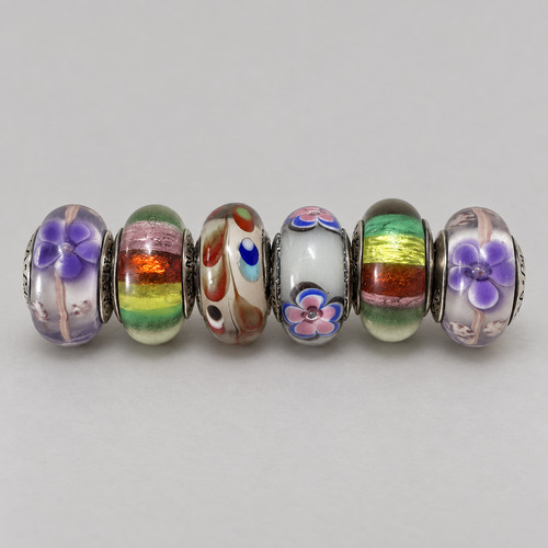 Pandora perline charm vetro - pandora,