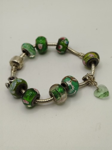 Bracciale charms argento - bracciale,