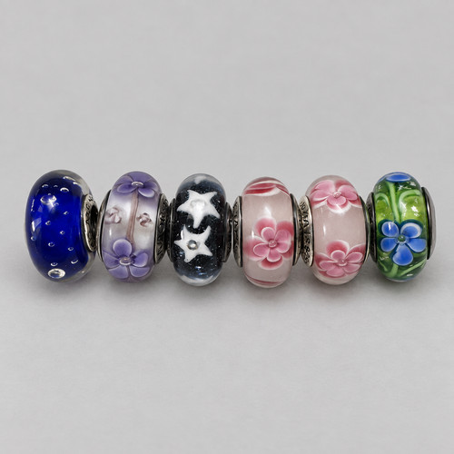Pandora perline charm vetro - pandora,