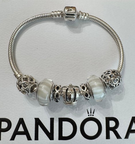 Bracciale pandora moments 19cm - bracciale,