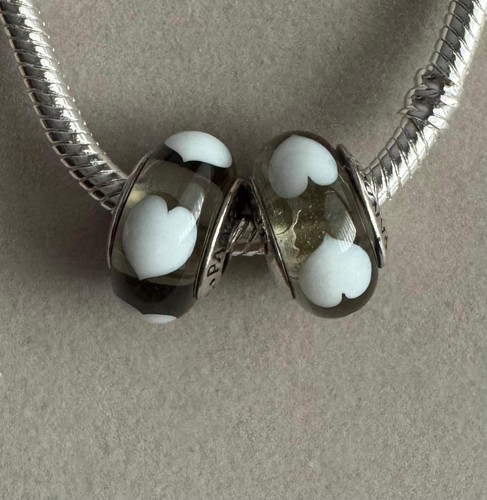 Coppia charm pandora murano - coppia, 2